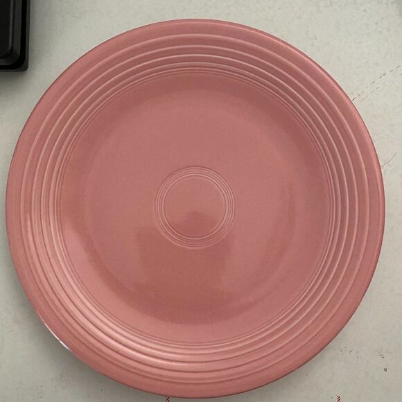 Fiestaware Retired Rose Discontinued Chop Plate - Picture 2 of 7